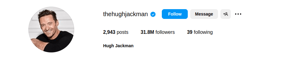 Profile of Hugh Jackman MMF Australia