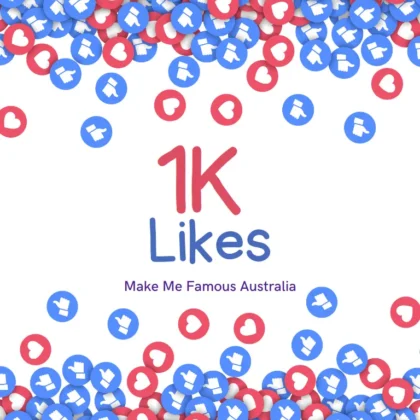 Buy 1k Facebook LikesMakeme famous Australia