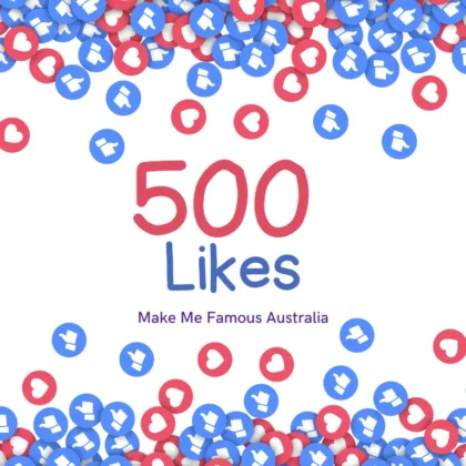 Buy 500 Facebook LikesMakeme famous Australia